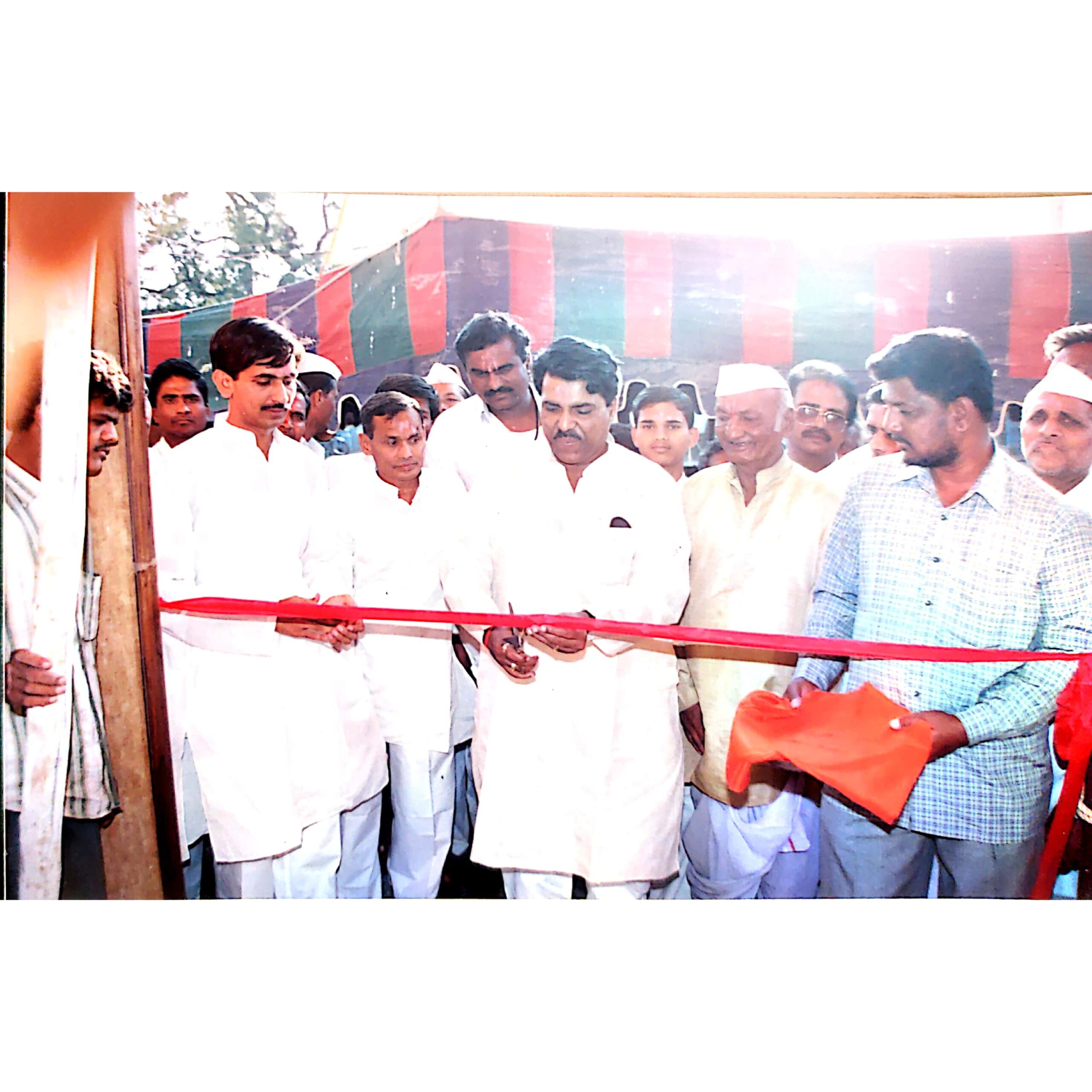 moujkar textile beed shops inaugration
