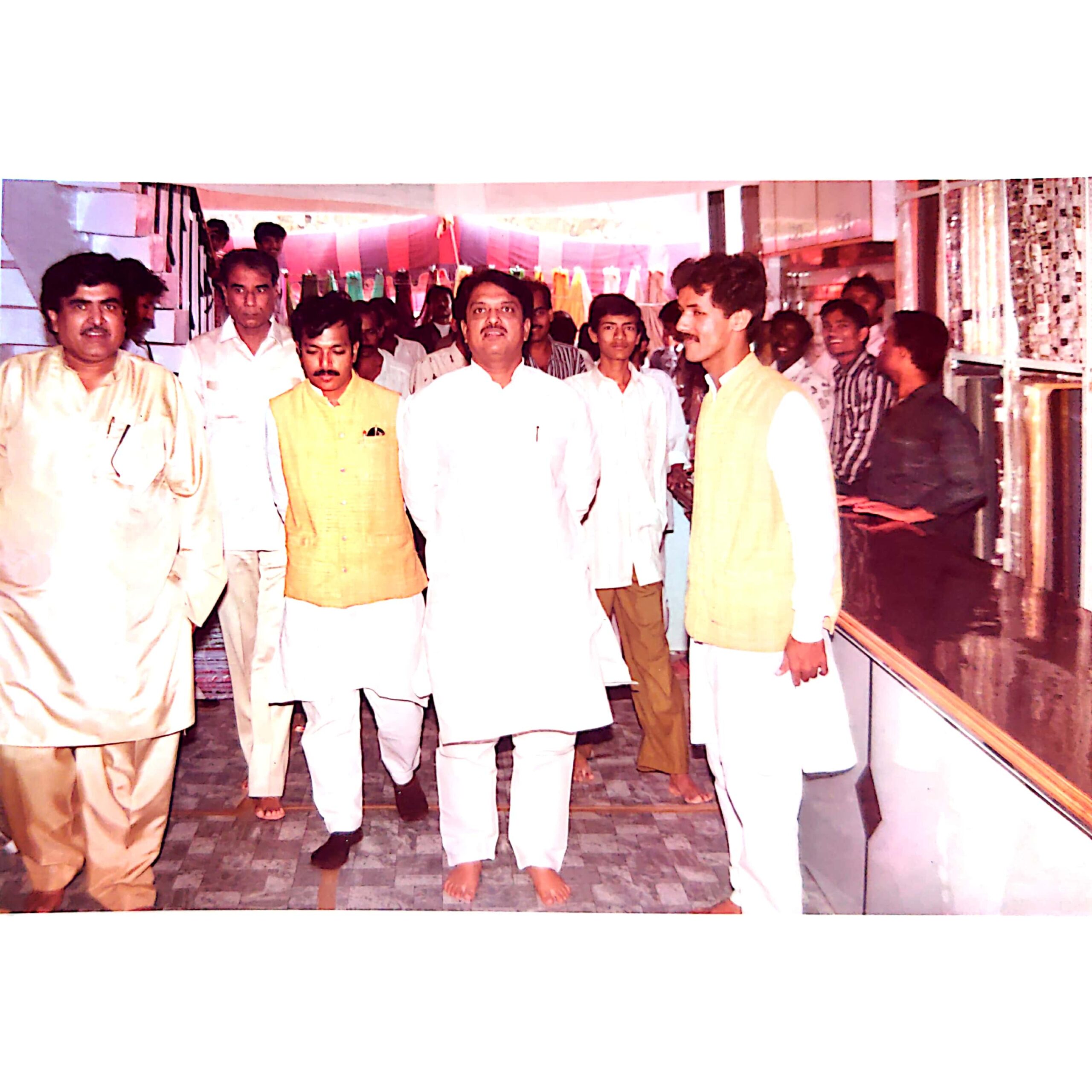 moujkar textile beed shops inaugration
